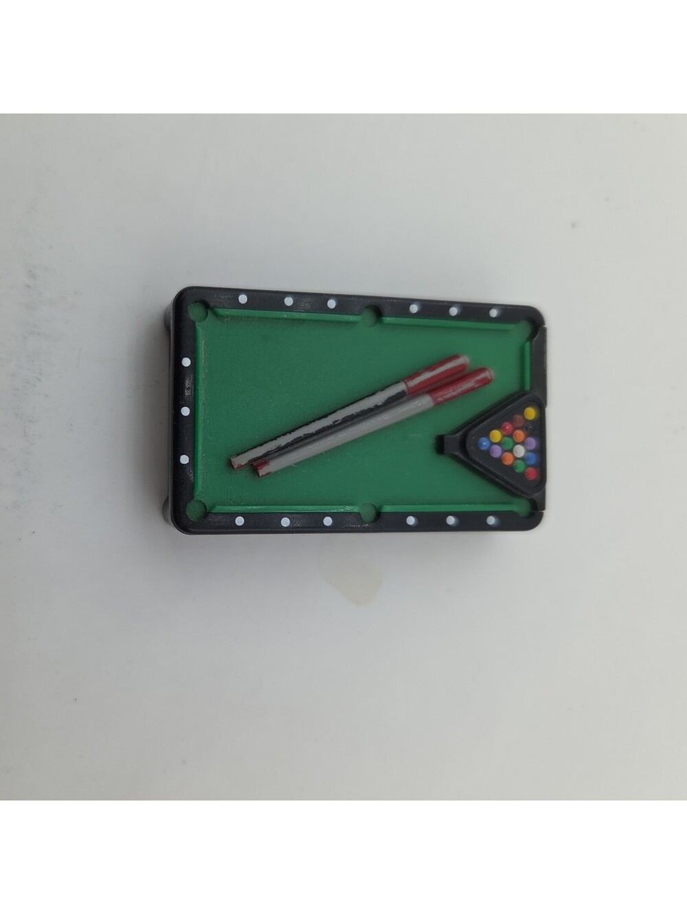 Vintage Salem Pool Table Cigarette Lighter Novelty Billiards Advertising